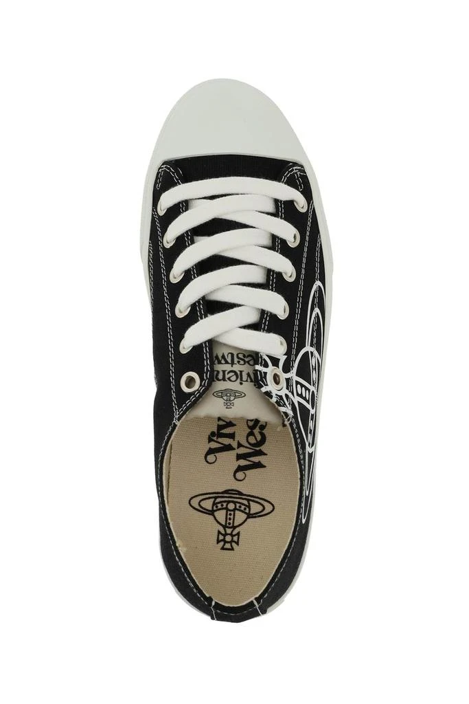 商品Vivienne Westwood|PLIMSOLL LOW TOP 2.0 CANVAS SNEAKERS,价格¥1059,第3张图片详细描述