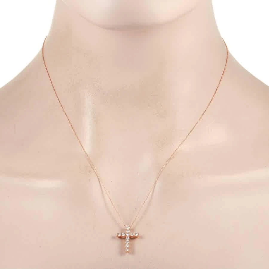 商品LB Exclusive|14K Rose Gold 0.52ct Diamond Necklace,价格¥5554,第2张图片详细描述