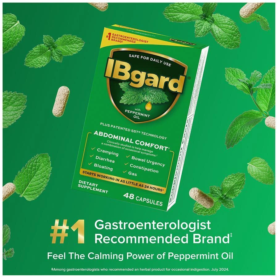 商品Ibgard|IBS Treatment Capsules,价格¥274,第3张图片详细描述