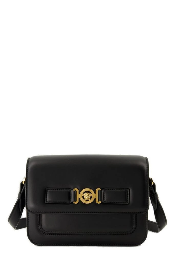商品Versace|Versace Medusa Foldover Top Messenger Bag,价格¥7121,第1张图片