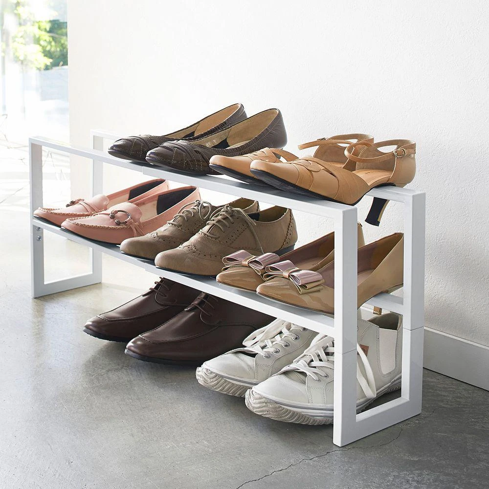 Line 2-Tier Adjustable Shoe Rack 商品