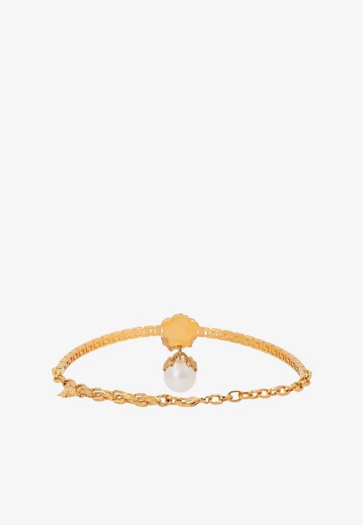 商品Versace|Medusa Pearl Choker,价格¥10213,第2张图片详细描述