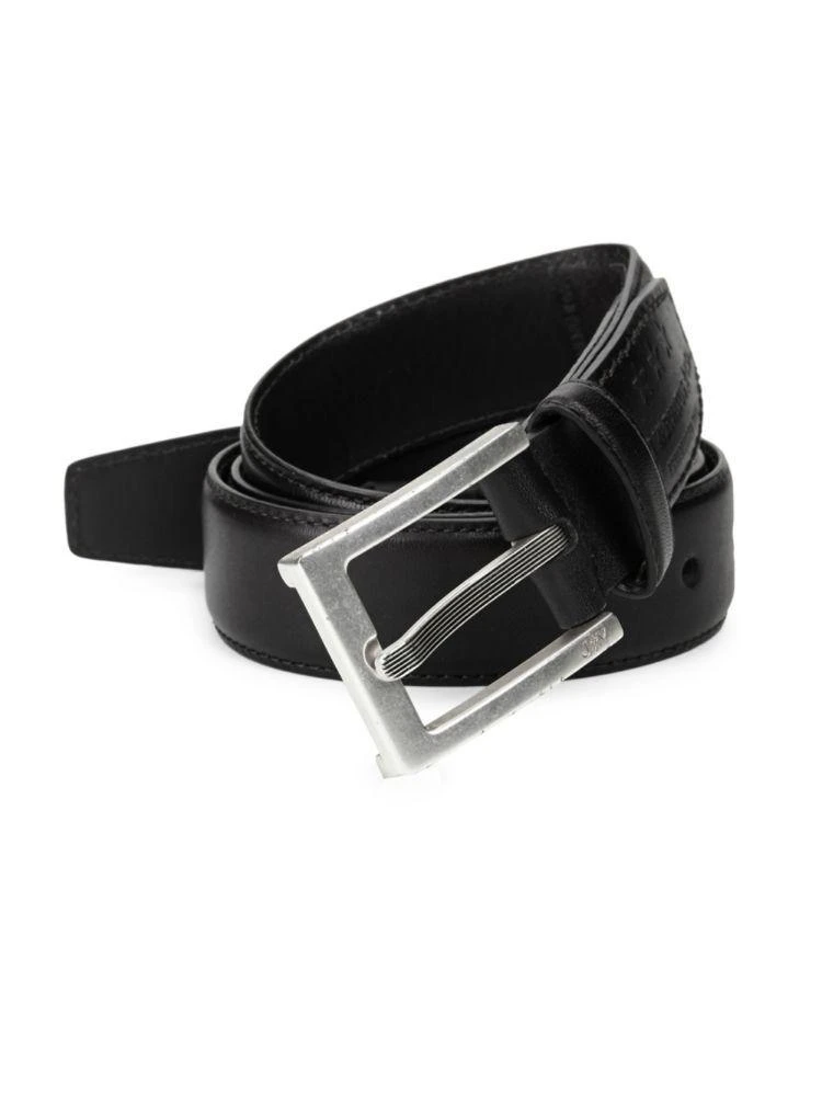 商品John Varvatos|Leather Dress Belt,价格¥256,第1张图片