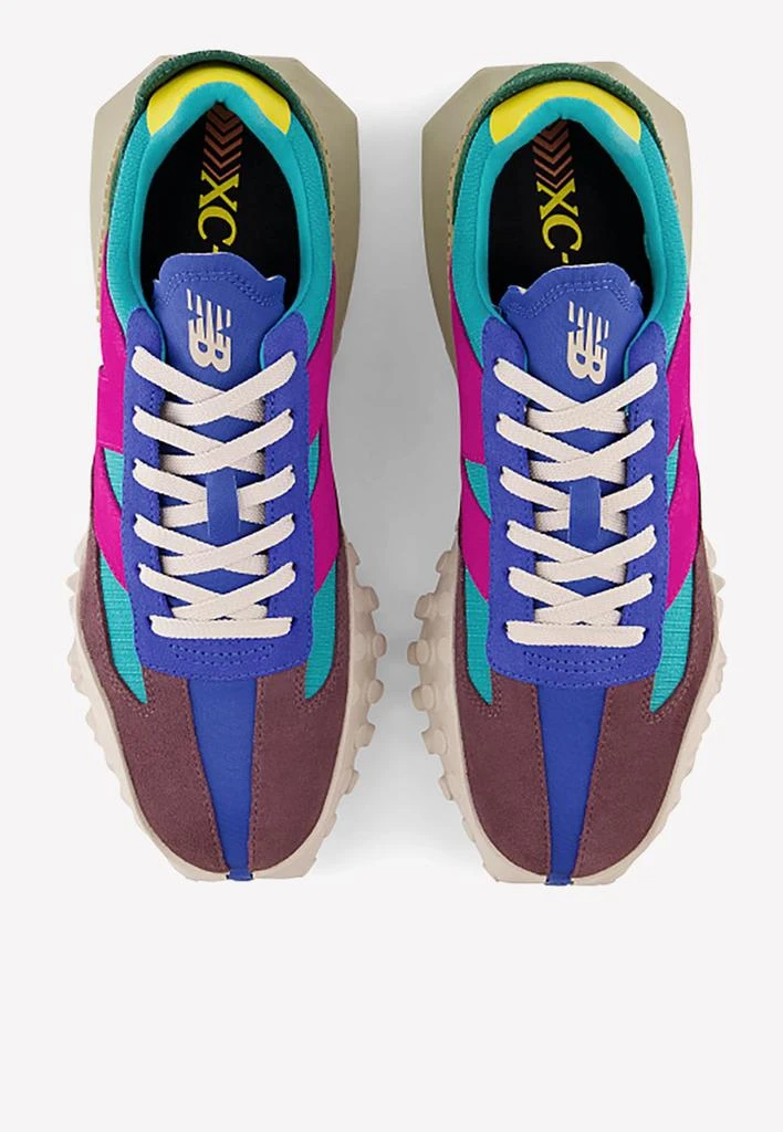 商品New Balance|XC-72 Low-Top Sneakers in Electric Teal with Truffle and Cosmic Orchid,价格¥1442,第4张图片详细描述