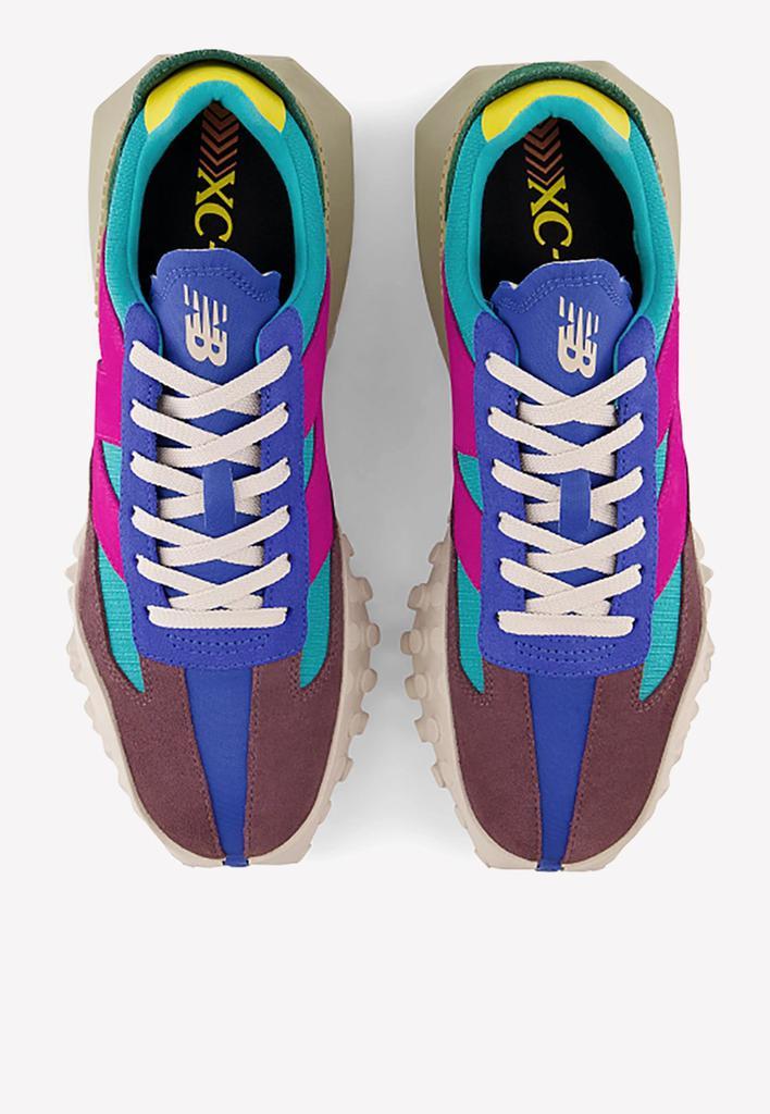 商品New Balance|XC-72 Low-Top Sneakers in Electric Teal with Truffle and Cosmic Orchid,价格¥1246,第6张图片详细描述