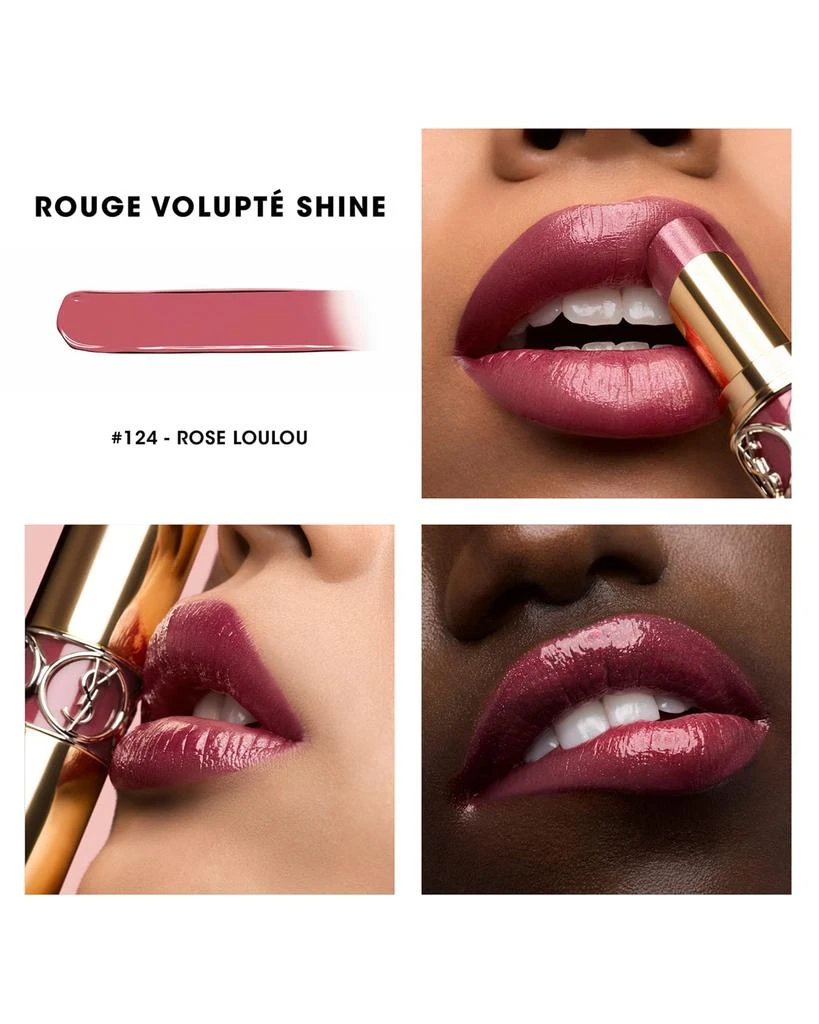 商品Yves Saint Laurent|Rouge Volupte Shine Lipstick,价格¥331,第4张图片详细描述