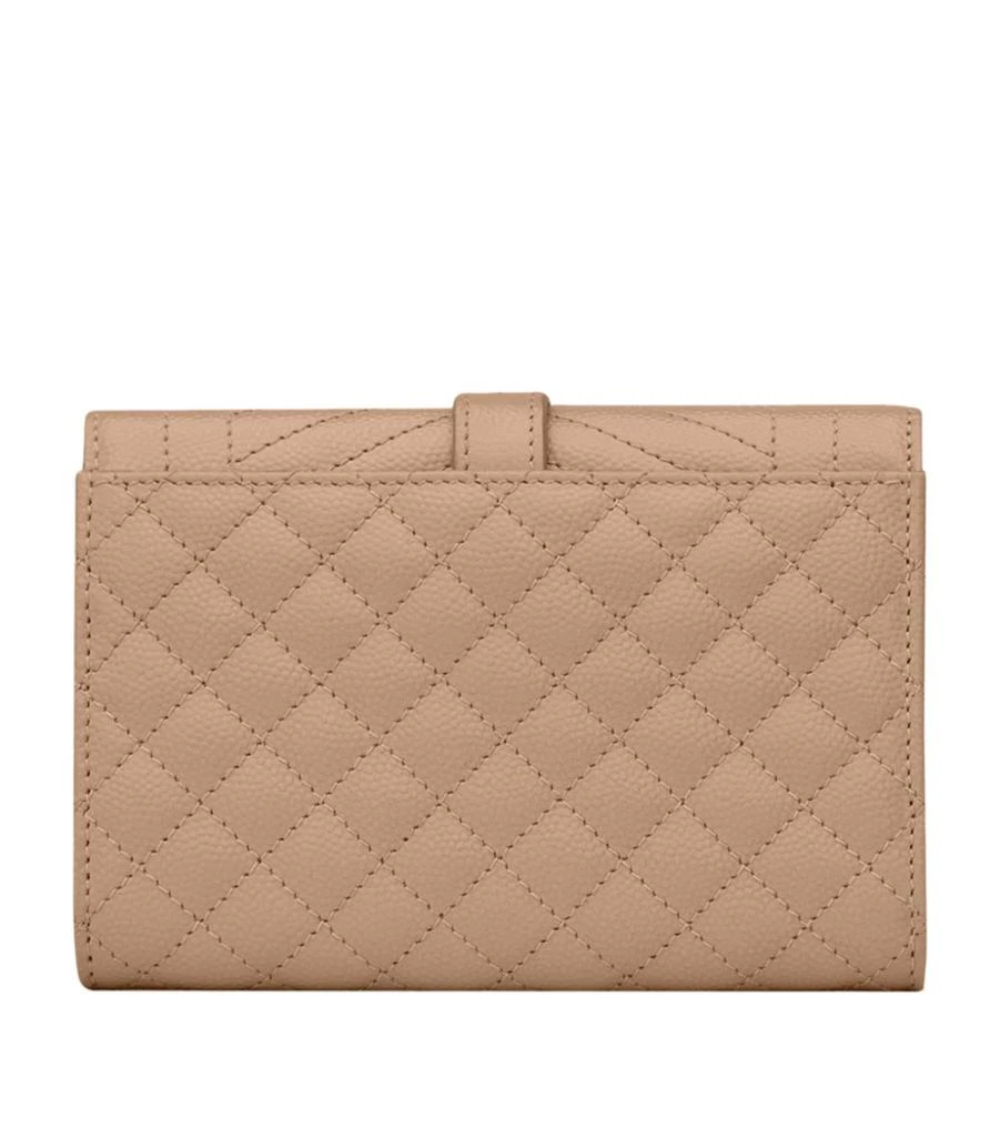 商品Yves Saint Laurent|Quilted Leather Envelope Wallet,价格¥4010,第2张图片详细描述