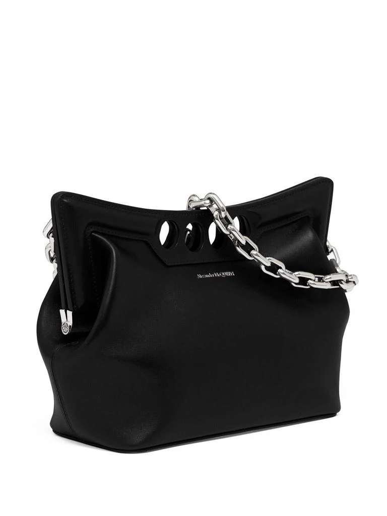 商品Alexander McQueen|ALEXANDER MCQUEEN - The Small Peak Leather Shoulder Bag,价格¥24147,第3张图片详细描述