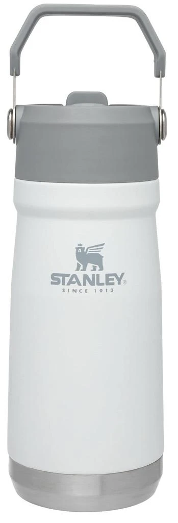 商品Stanley|Stanley IceFlow Stainless Steel Water Jug with Straw, Vacuum Insulated Water Bottle for Home and Office, Reusable Tumbler with Straw Leak Resistant Flip, Polar, 17 OZ,价格¥244,第1张图片