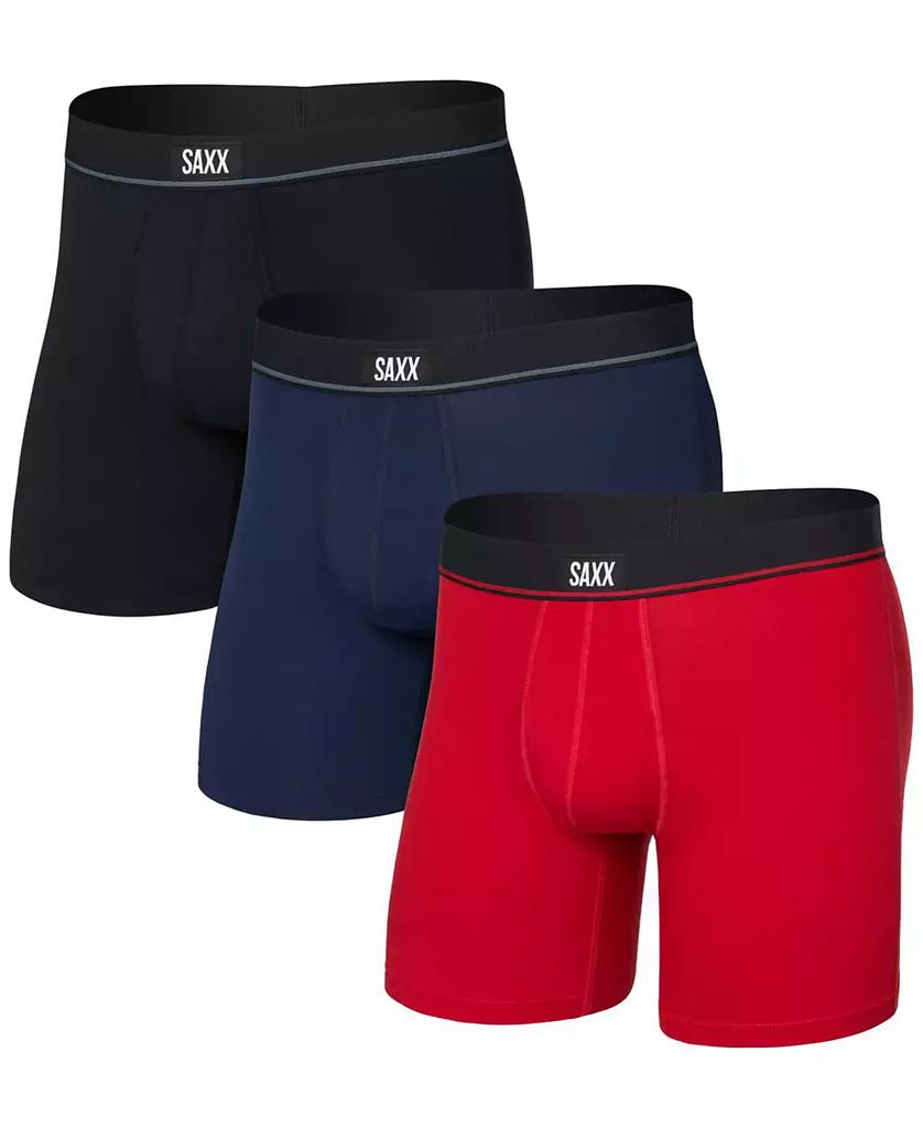 Cuecas Boxer Essential Cotton para Homem com Logotipo, Embalagem com 3 Unidades image 2