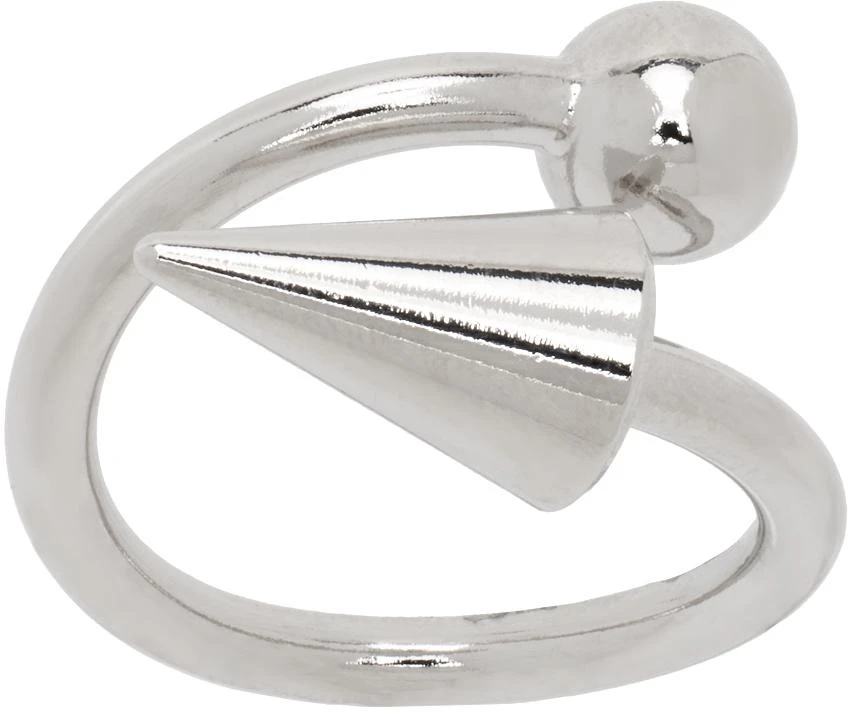 商品Justine Clenquet|Silver Miya Ring,价格¥271,第1张图片