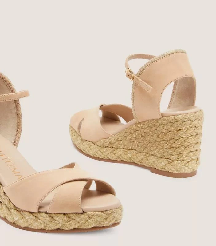 商品Stuart Weitzman|MIRELA II ESPADRILLE WEDGE,价格¥1594,第3张图片详细描述