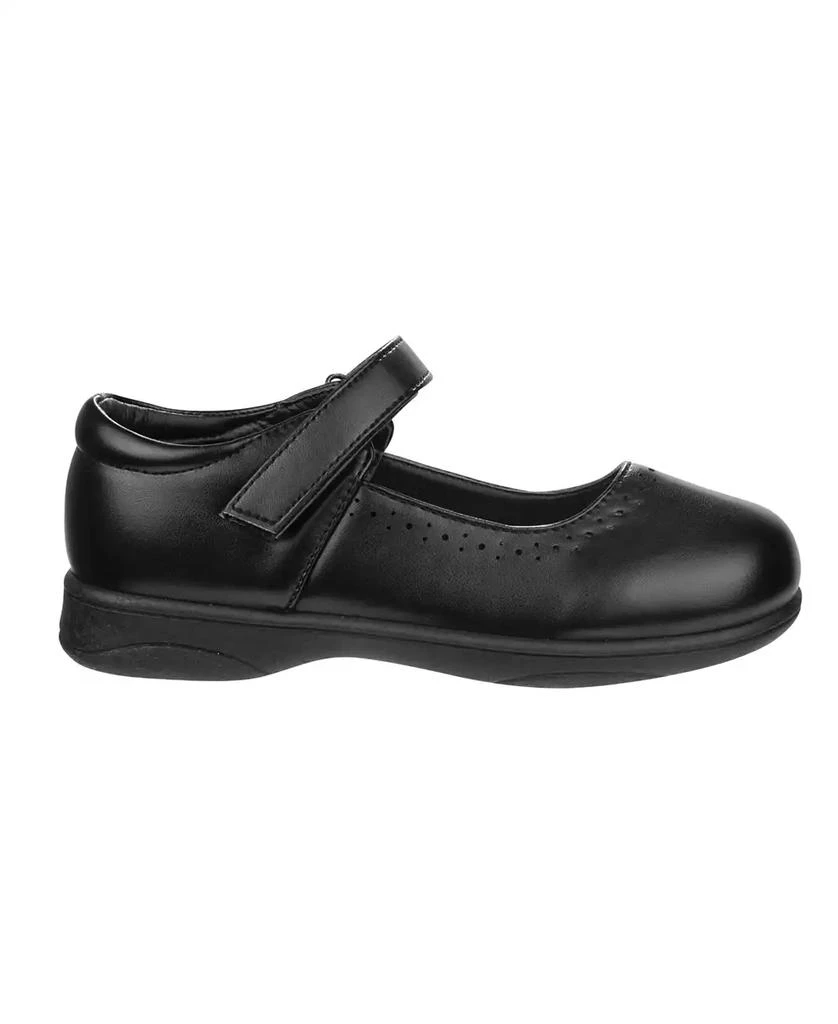 商品Petalia|Big Girls Mary Jane Round Toe Hook and Loop Dress Shoe,价格¥150,第2张图片详细描述