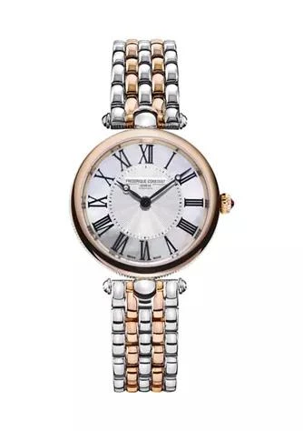 商品Frederique Constant|Constant Womens Swiss Art Deco Two Tone Stainless Steel Bracelet Watch,价格¥9701,第1张图片