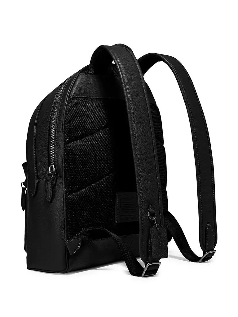 商品Coach|Charter Refined Pebbled Leather Backpack,价格¥3640,第3张图片详细描述