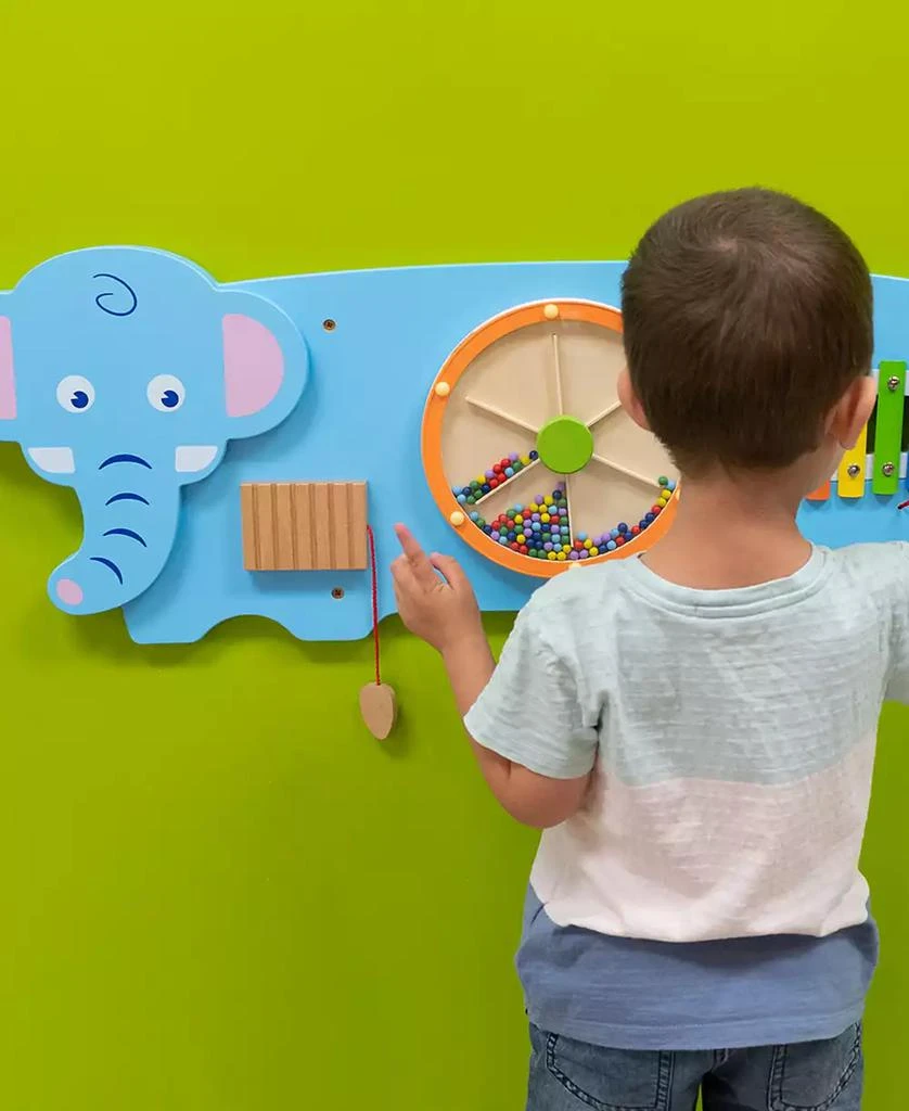 商品Learning Advantage|Elephant Activity Wall Panel Activity Center,价格¥849,第4张图片详细描述