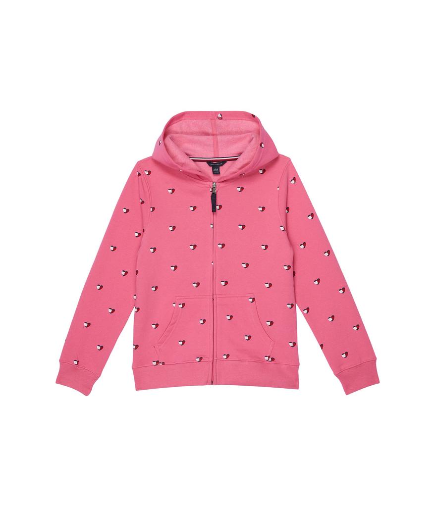 Heart Flag Zip Hoodie (Big Kids)商品第1张图片规格展示