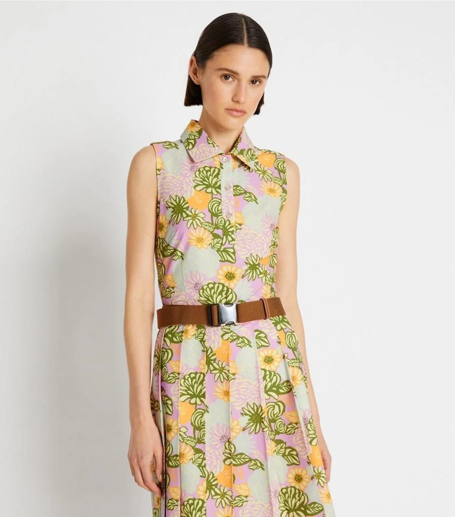 商品Tory Burch|Printed Performance Pleated Dress,价格¥968,第4张图片详细描述