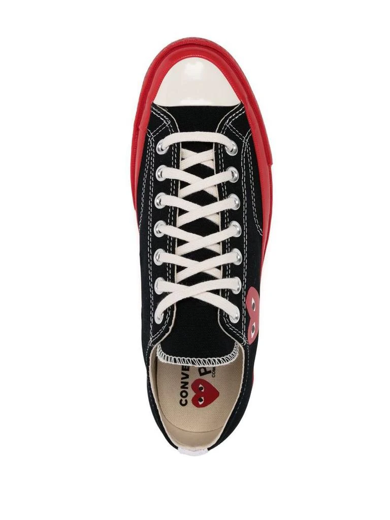 商品Comme des Garcons|Comme Des Garçons Play X Converse Converse Low Heart Shoes,价格¥887,第2张图片详细描述