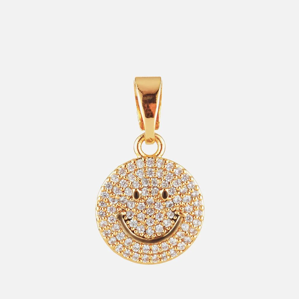 商品Crystal Haze|Crystal Haze Women's Ms Vaxxine Crystal Smiley Pendant - Crystal,价格¥369,第1张图片