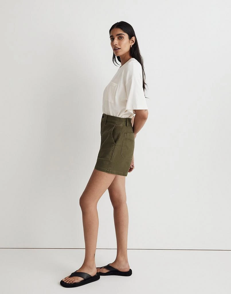 商品Madewell|The Perfect Fatigue Mid-Length Short,价格¥160,第2张图片详细描述