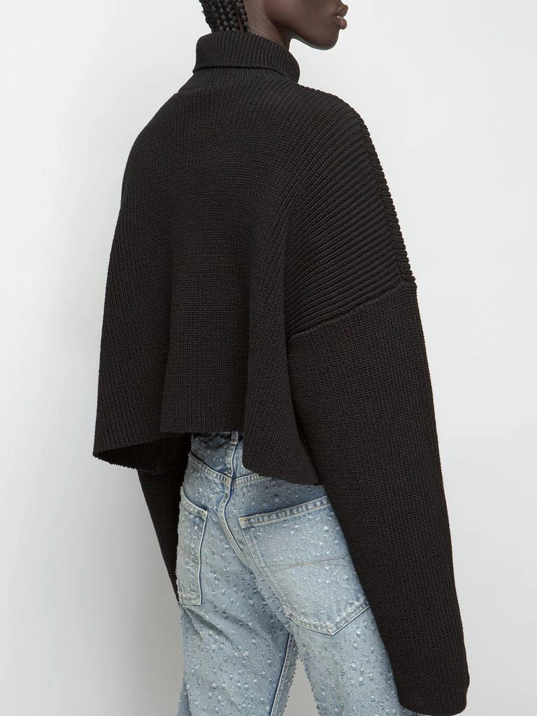 商品Balenciaga|Cropped Cotton Knit Turtleneck,价格¥10427,第2张图片详细描述