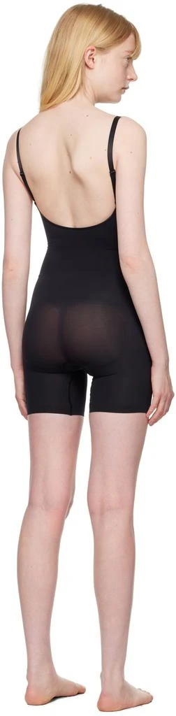 商品SKIMS|Black Seamless Sculpt Mid Thigh Bodysuit,价格¥598,第3张图片详细描述