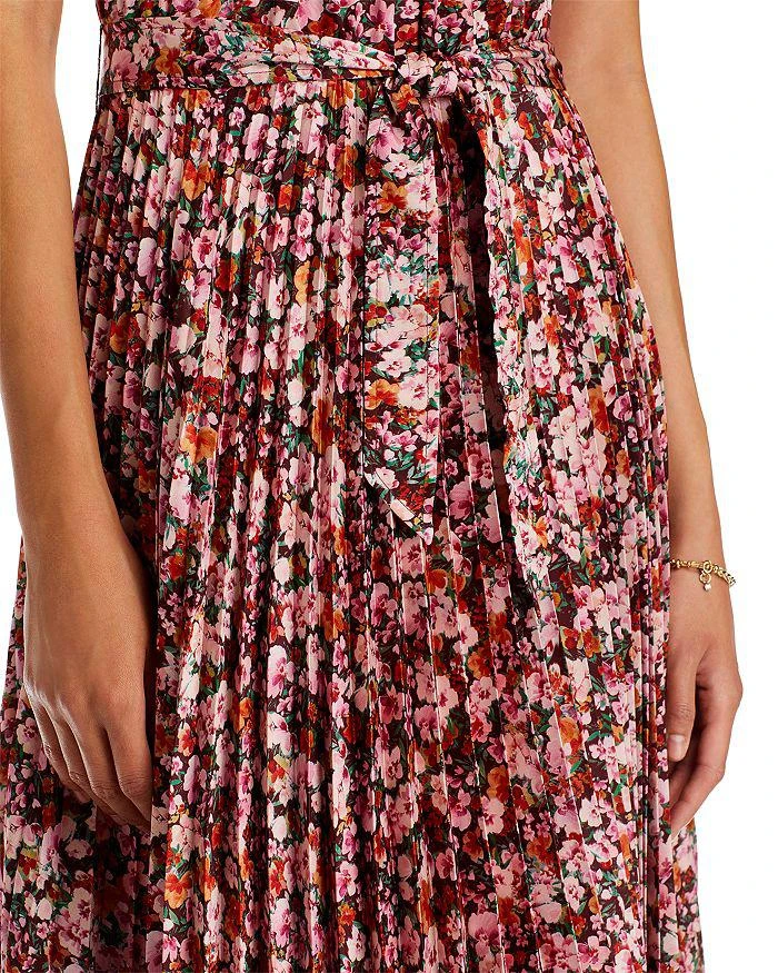 商品Derek Lam|Demetria Floral Flutter Sleeve Midi Dress,价格¥3076,第5张图片详细描述
