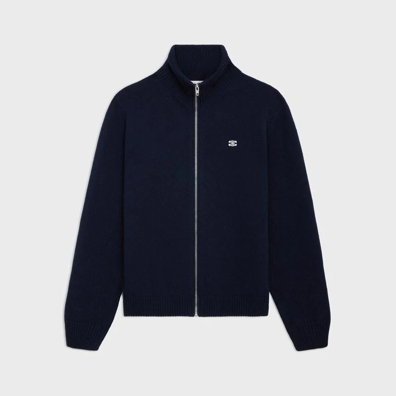 商品Celine|【预售3-7天】CELINE赛琳 男士海军蓝羊绒/羊毛毛衣,价格¥10041,第1张图片