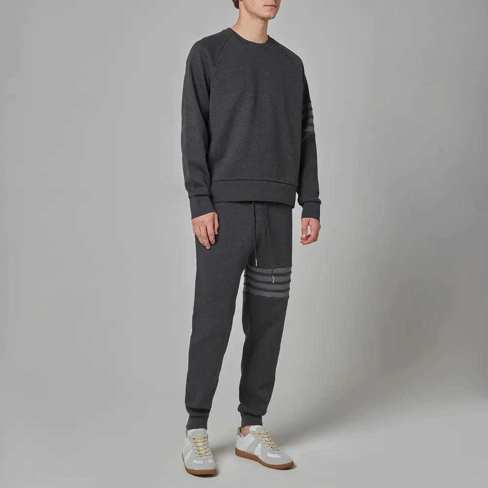 商品Thom Browne|Thom Browne Men's Four-Bar Waffle Knit Sweatpants,价格¥4159,第2张图片详细描述