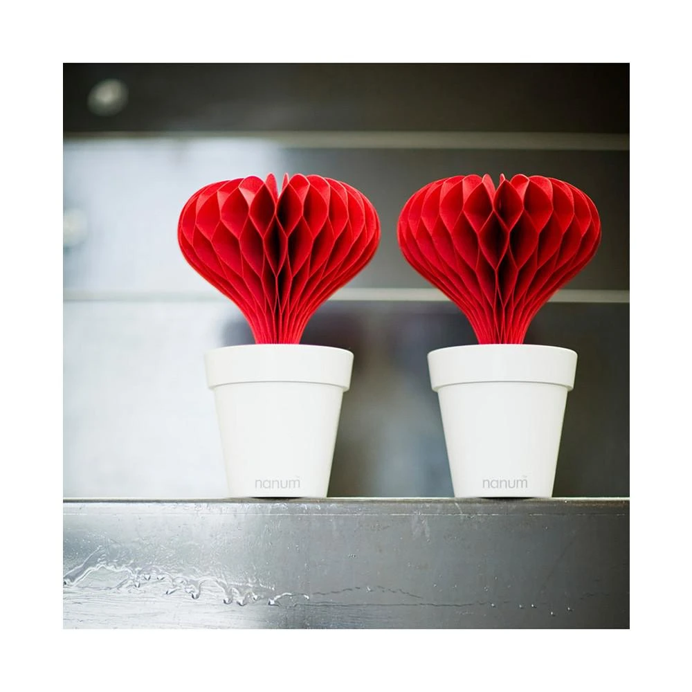 商品Hitrons Solutions|Natural Water Non-Electric Personal Heart Humidifier, Red,价格¥165,第5张图片详细描述