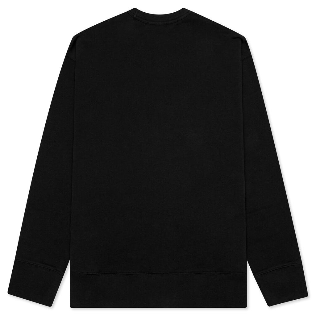 Acne Studios Crewneck Sweatshirt - Black商品第2张图片规格展示