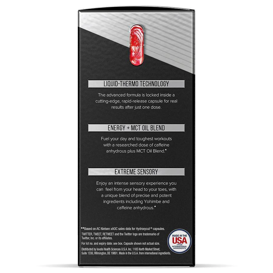 商品Hydroxycut|Advanced Weight Loss Supplement,价格¥297,第5张图片详细描述