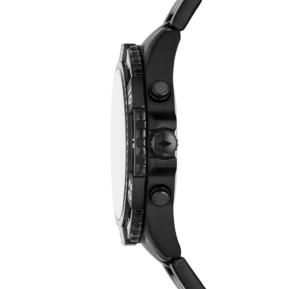 商品Fossil|Men's Garrett Black Bracelet Watch 44mm,价格¥897,第2张图片详细描述