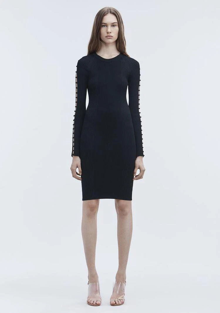 商品Alexander Wang|BRA STRAP MIDI DRESS,价格¥1491,第1张图片
