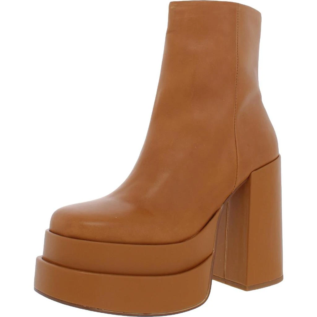 商品Steve Madden|Steve Madden Womens Cobra Leather Platform Ankle Boots,价格¥268,第1张图片