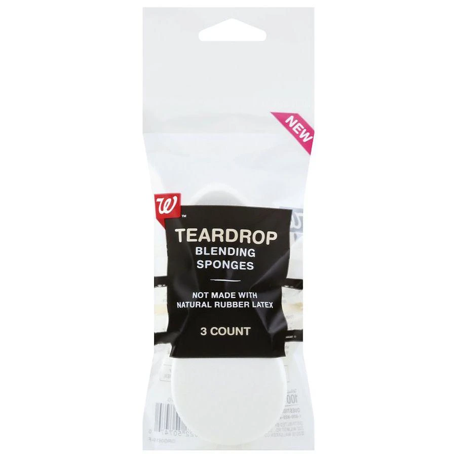 商品Walgreens|Teardrop Blending Sponges 3S,价格¥25,第1张图片