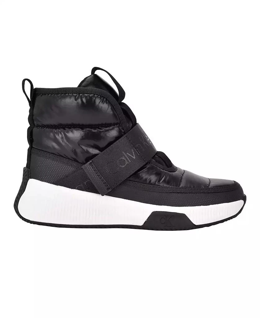 商品Calvin Klein|Women's Mabon Nylon High Top Sneakers,价格¥446,第2张图片详细描述