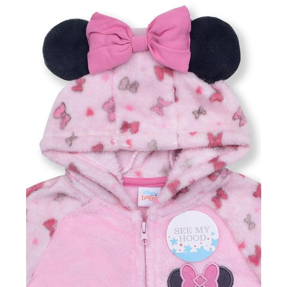 商品Disney|Baby Girls Minnie Mouse Wubby Knit Coverall,价格¥238,第2张图片详细描述
