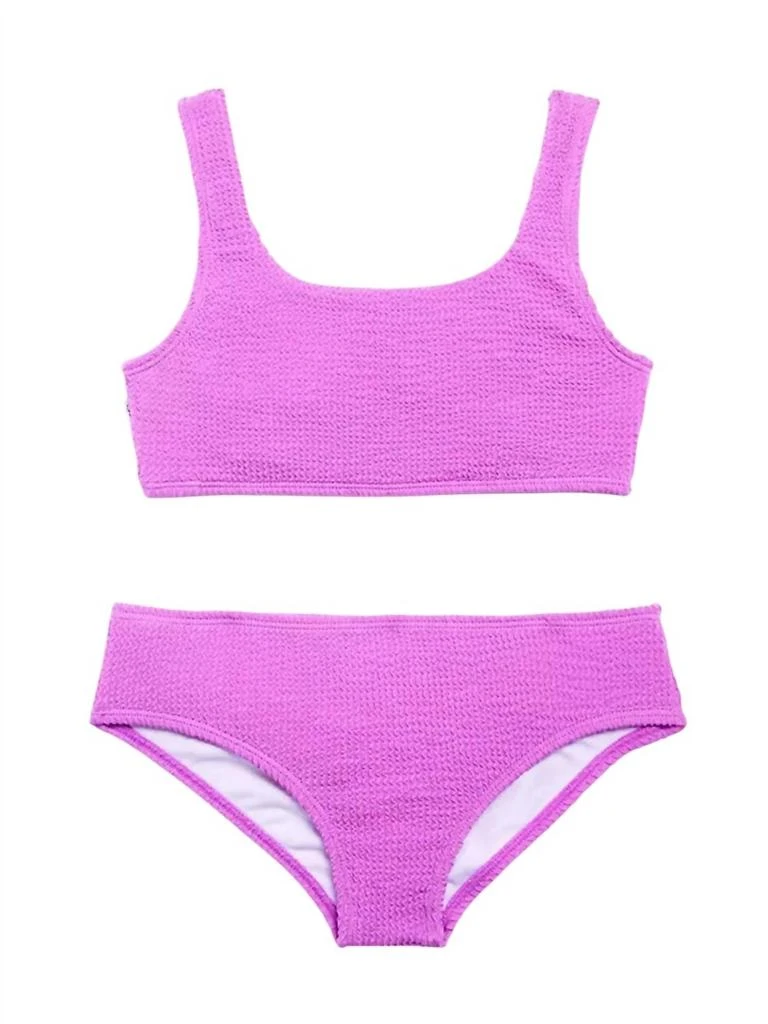 商品LIMEAPPLE|Limeapple - Antonia Crinkle 2 Piece Tankini,价格¥251,第2张图片详细描述