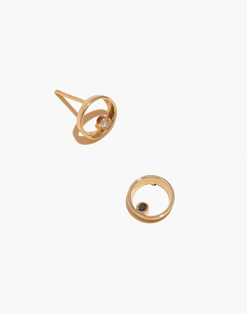 商品Madewell|Madewell x Still House™ 14k金钻石耳钉,价格¥3532,第1张图片