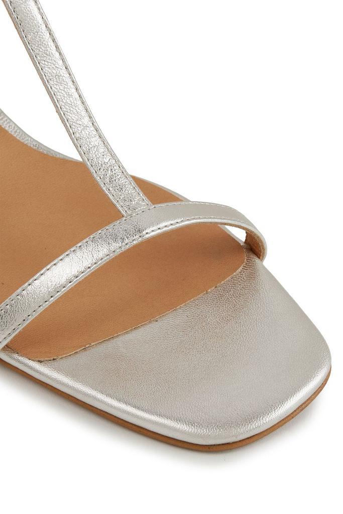 商品CASTAÑER|Linet metallic leather slingback sandals,价格¥764,第6张图片详细描述