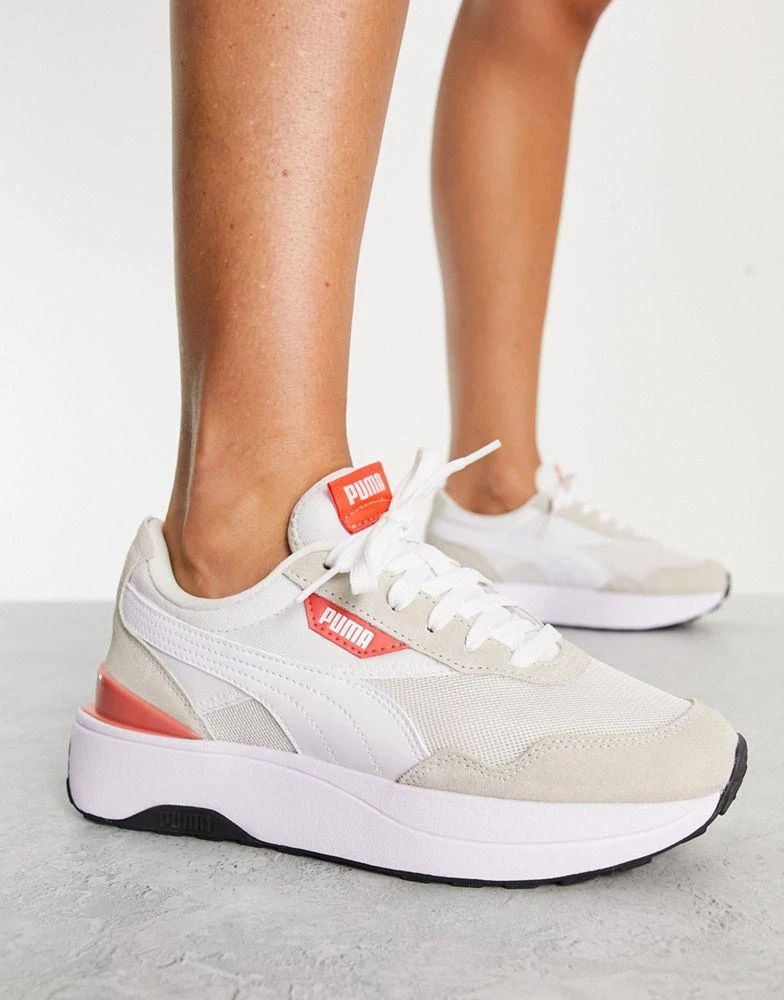 商品Puma|Puma Wild Rider classic trainers in white,价格¥281,第1张图片