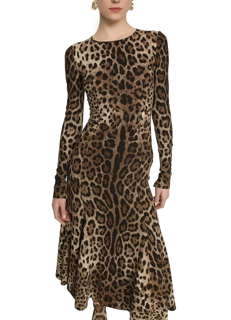 商品Dolce & Gabbana|卡迪中长连衣裙,价格¥23458,第4张图片详细描述