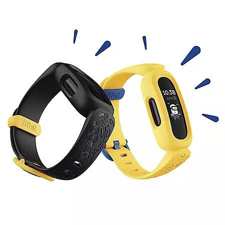 Fitbit Ace 3 Special Edition: Minions Activity Tracker Bundle + Bonus Mischief Black Minions Accessory Bands商品第4张图片规格展示