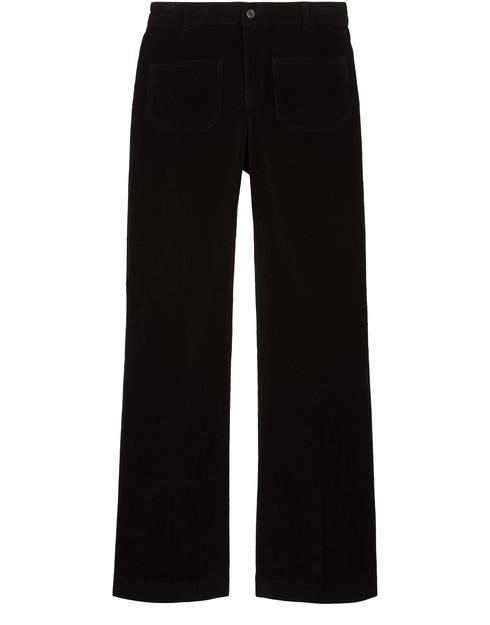 商品VANESSA BRUNO|Dompay 棉质阔脚裤,价格¥2533,第3张图片详细描述