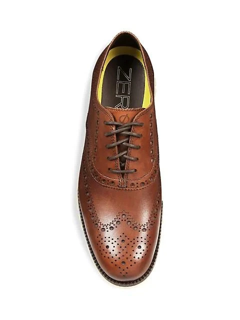 商品Cole Haan|ZeroGrand Wingtip Leather Oxfords,价格¥1424,第5张图片详细描述