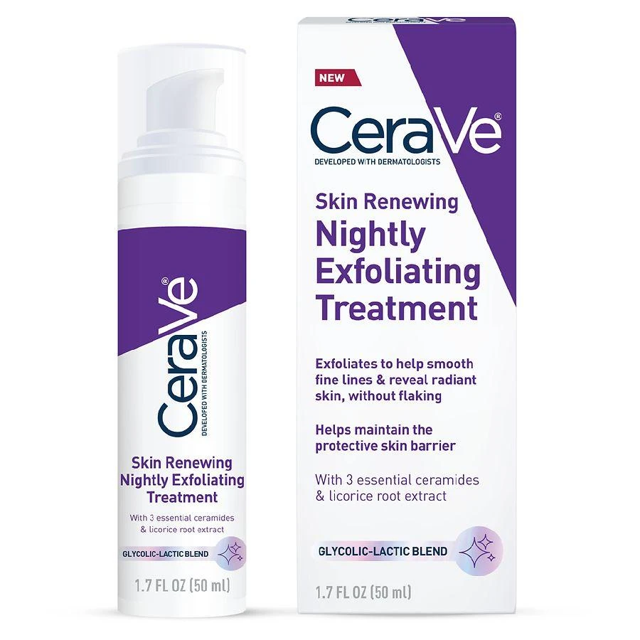 CeraVe Skin Renewing Glycolic Nightly Exfoliating Treatment 3