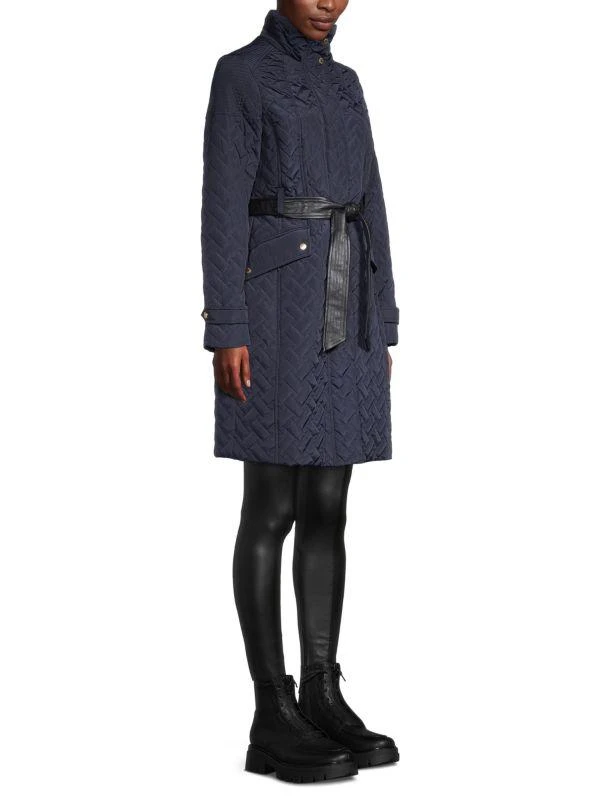 商品Cole Haan|Quilted & Hooded Jacket,价格¥704,第3张图片详细描述