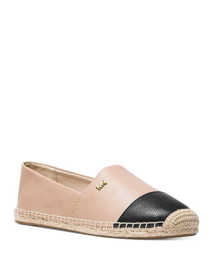 商品Michael Kors|Women's Kendrick Leather Espadrille Flats,价格¥353-¥371,第1张图片